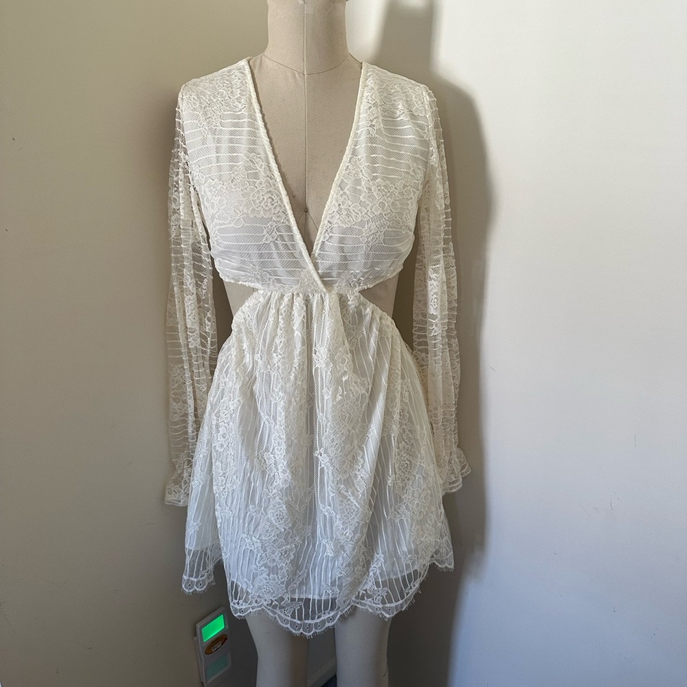 Lacey Cut-Out Dress